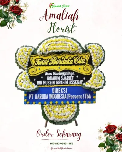 Papan Bunga Duka di Kebondalem